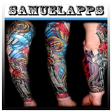 Cool color tattoos icon