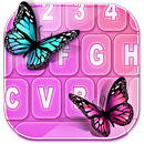 Color Butterfly Image Keyboard APK