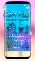 Color Rain Custom Keyboard capture d'écran 3