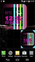 रंग डिजिटल घड़ी स्क्रीनशॉट 2
