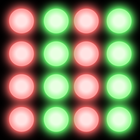 color led flashlight ไอคอน