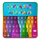 Clavier Coloré icône