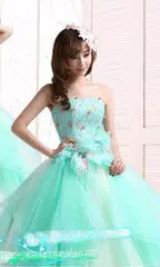 Скачать Красочные свадебное платье APK