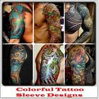 Colorful Tattoo Sleeve أيقونة