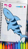 Shark Evolution Coloring Book 截图 1