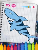 Shark Evolution Coloring Book 截图 3