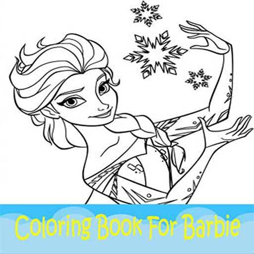 Libro da colorare per Barbie