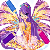 Coloring Game for Winx icon
