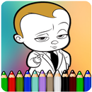 How To Color Boss baby Game APK