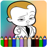 How To Color Boss baby Game icône