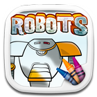Coloring Robots Games ikona