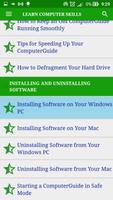 Learn Computer Skill - Computer Science - Tutorial ảnh chụp màn hình 2