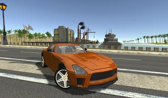 City Crime Car Driving Simulator 3D تصوير الشاشة 3