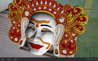AR Topeng Bali imagem de tela 2