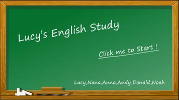 Lucy's English Study Cartaz