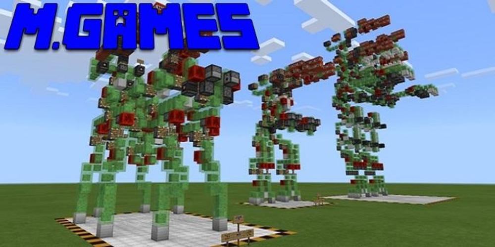 New Slime Block Robots For Mcpe For Android Apk Download