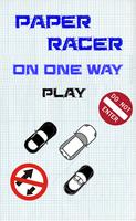 Poster Paper Racer On One Way