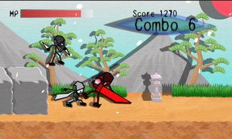 Stickman Ninja War capture d'écran 2