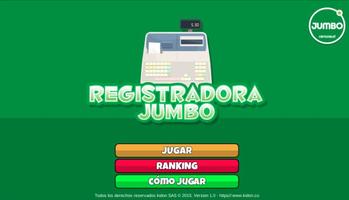 REGISTRADORA JUMBO Cartaz