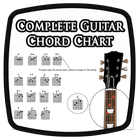 Complete Guitar Chord Chart Offline icône