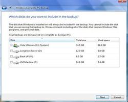 Complete PC Backup screenshot 3