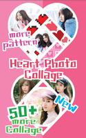 Heart Photo Collage imagem de tela 2