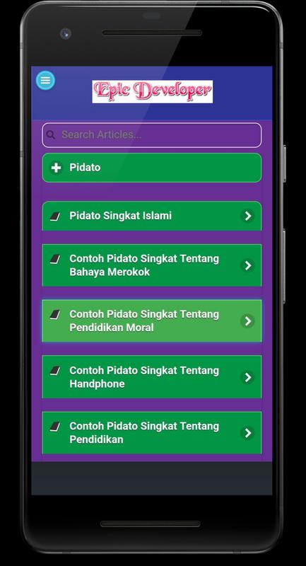 Contoh Teks Pidato Singkat Sambutan Lengkap For Android Apk Download