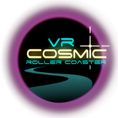 VR Cosmic Roller Coaster Zeichen