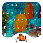 Coral Reef Fish Keyboard Theme ícone
