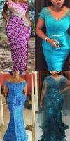 Aso ebi with cord lace styles in Nigeria 2018 Affiche