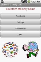 Countries Memory Game screenshot 1