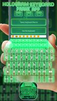 Hologram Keyboard Prank App syot layar 1