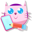 🐾 Gatito Lindo Notas En Pantalla Para Chicas 🐾