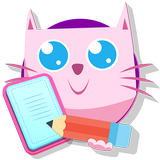 🐾 Gatito Lindo Notas En Pantalla Para Chicas 🐾 icono