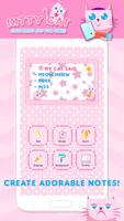 🐾 Gatito Lindo Notas En Pantalla Para Chicas 🐾 captura de pantalla 3