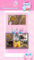 🐾 Gatito Lindo Notas En Pantalla Para Chicas 🐾 Poster