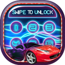Neón Coches de Carreras Bloqueo de Pantalla APK