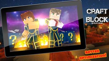 Lucky Block Mod Pack MCPE Gold Collection captura de pantalla 3