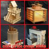 Craft Of Ice Cream Sticks icône