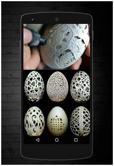  Kerajinan  Dari  Kulit Telur  Paimin Gambar 