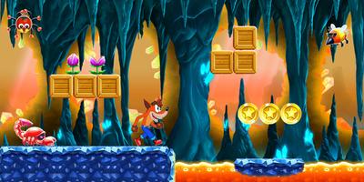 Crash Super Bandicoot Run Cartaz