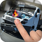 Crash Car Gazelle Simulator आइकन