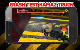 Crash Test Kamaz Camion Poster