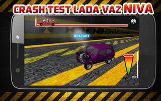 Crash Test LADA VAZ NIVA poster