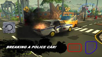 Crash Test Police Simulator Affiche