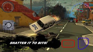 Crash Test Police Simulator capture d'écran 1
