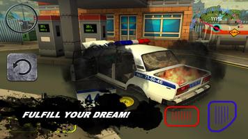 Crash Test Police Simulator capture d'écran 2