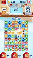 Jogos de Combinar 3 Frutas Cartaz