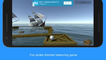 2 Schermata Pirate Balance: Balance Ball 3d Balancing Game
