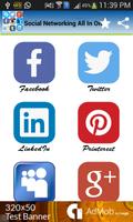 Social Networking All In One poster